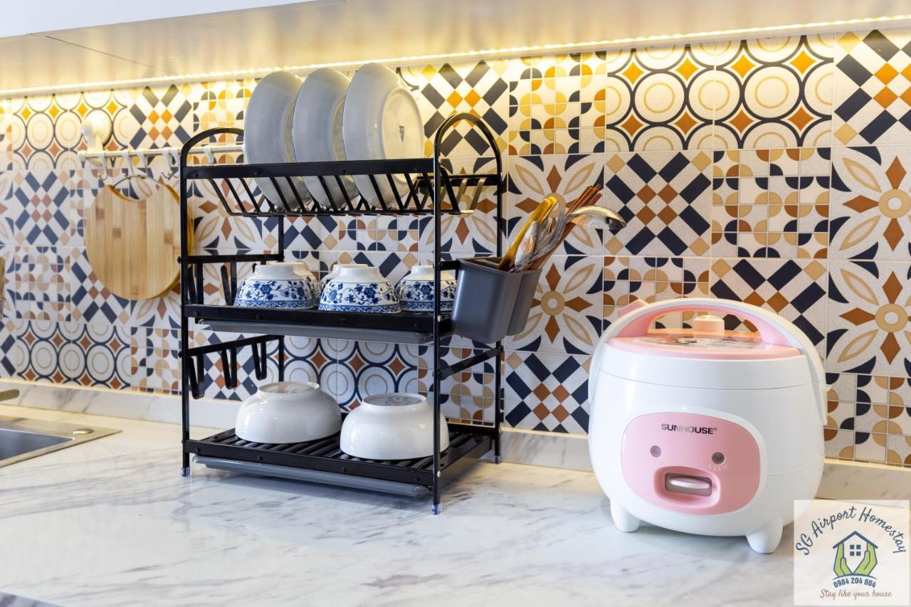 Can Ho Orchard Parkview - Tan Son Nhat Airport Homestay โฮจิมินห์ซิตี้ ภายนอก รูปภาพ
